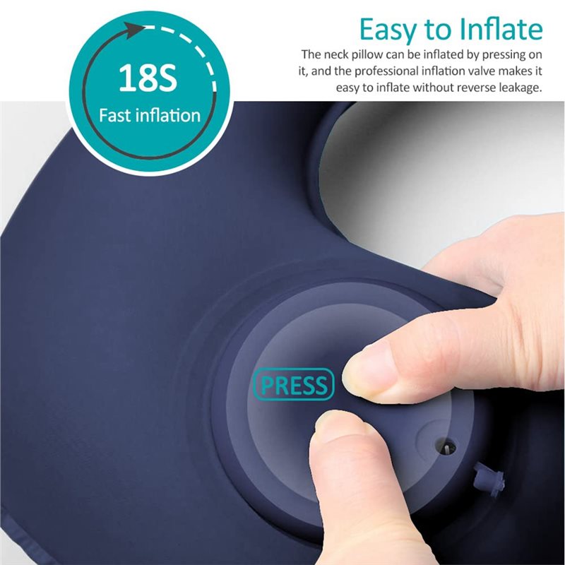 Bantal Perjalanan Tiup Ultrali - Camp Pillow Compressible ulasan dan harga