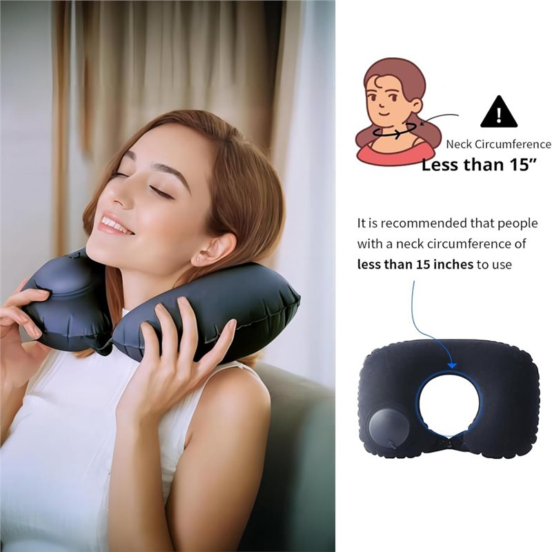 Bantal Perjalanan Tiup Ultrali - Camp Pillow Compressible ulasan dan harga