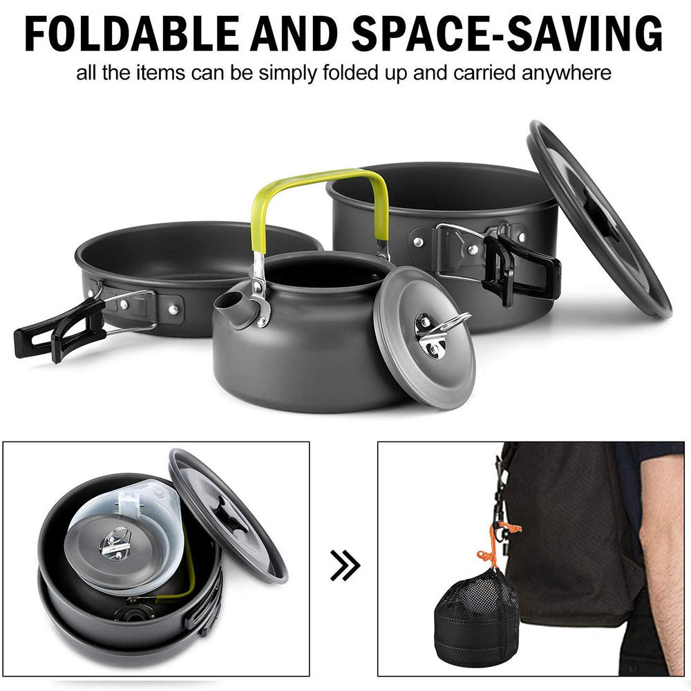 Set Peralatan Masak untuk Berk - Outdoor Camping Uk ulasan dan harga