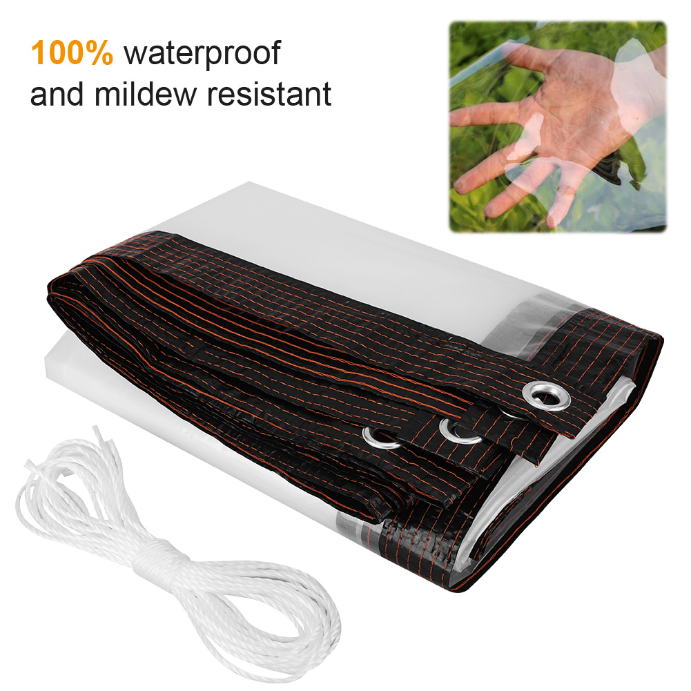 Terpal Plastik Vinyl Transpara - Outdoor Camping Tarp ulasan dan harga