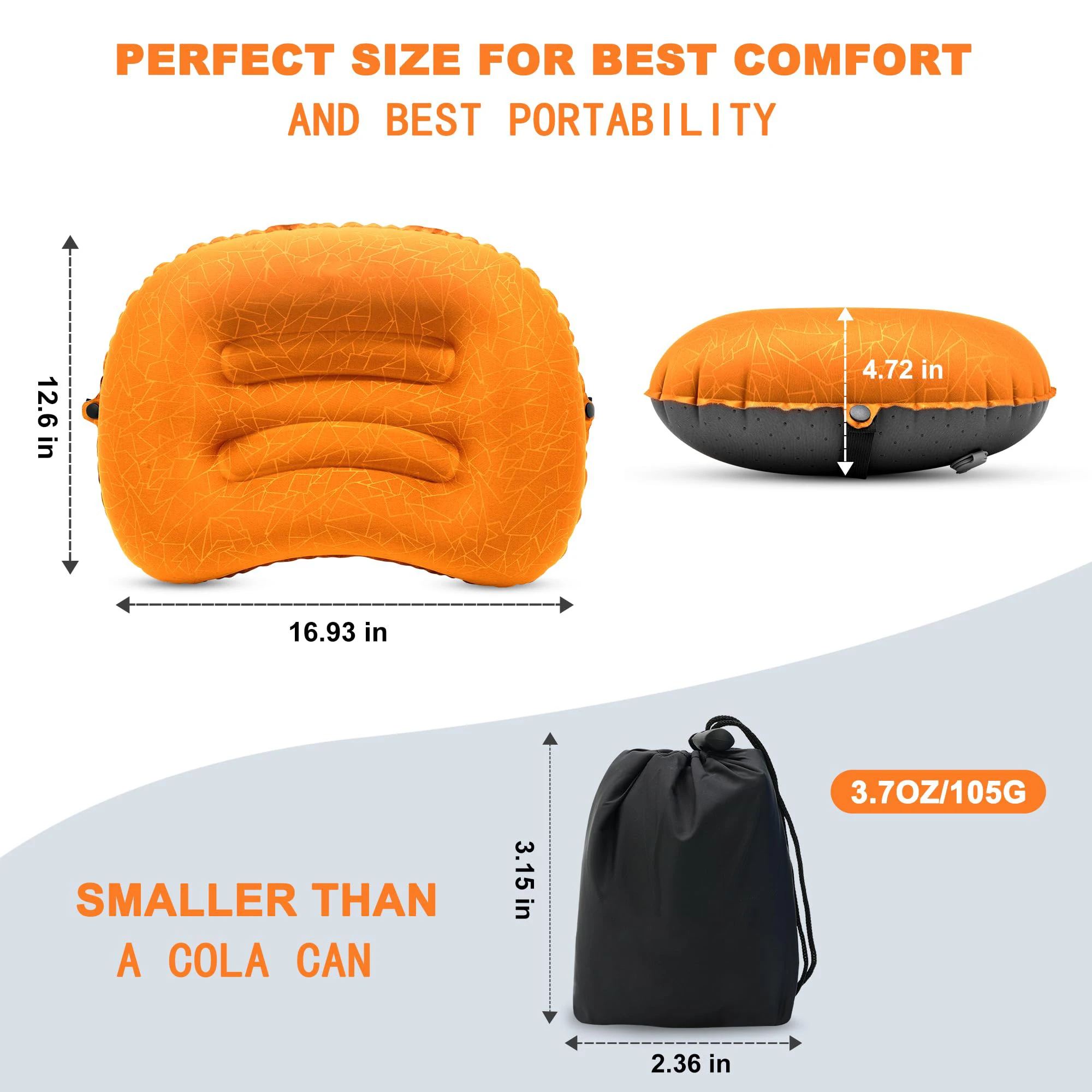 1 Buah Bantal Perjalanan Berke - Camp Pillow Compressible ulasan dan harga